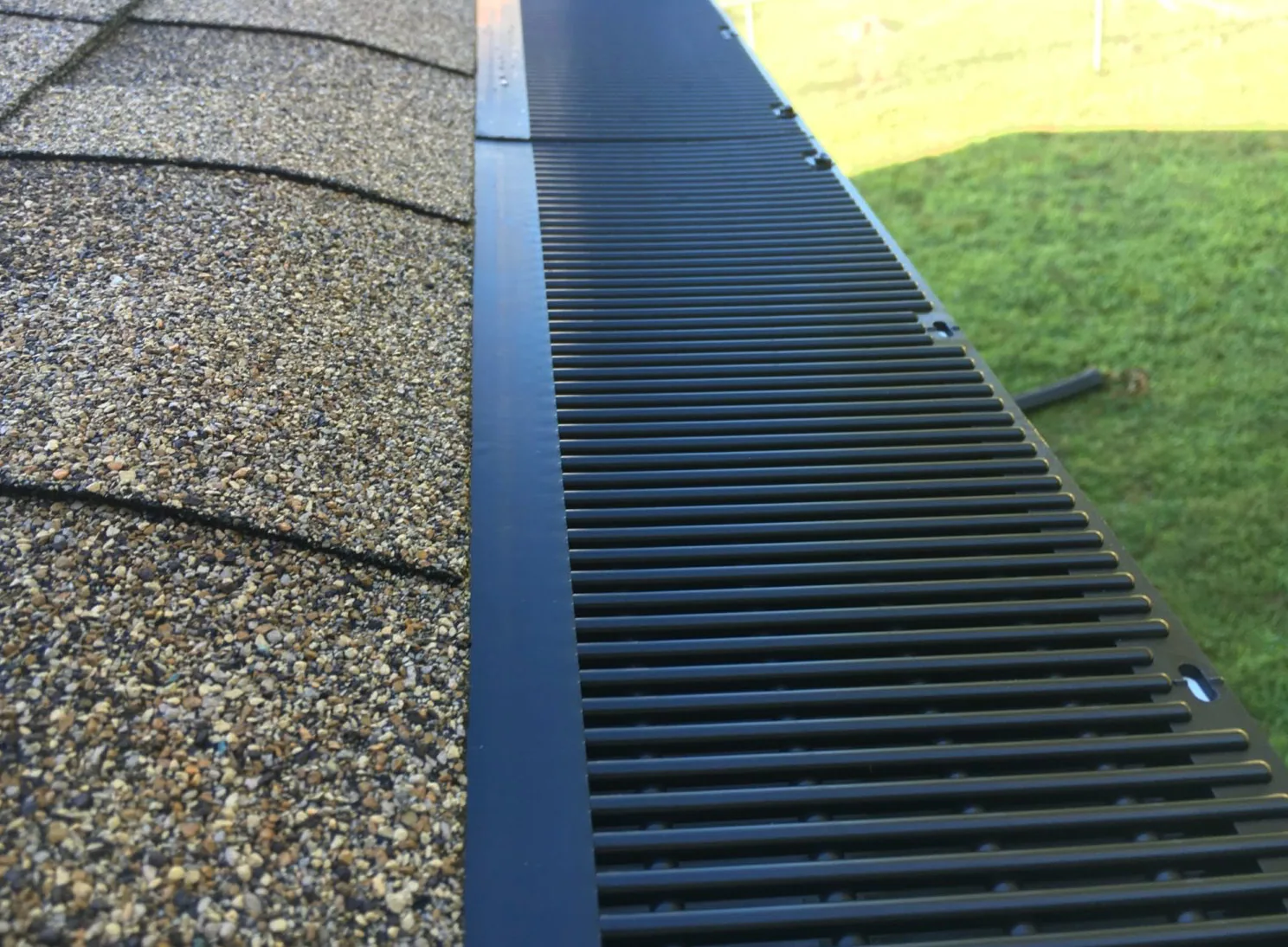Custom gutter fabrication