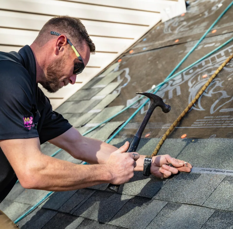 Damaged Shingle Repair